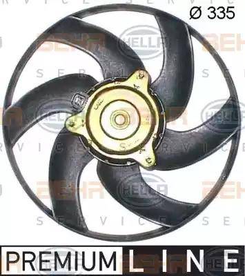 HELLA 8EW 351 043-511 - Ventola, Raffreddamento motore www.autoricambi360.it