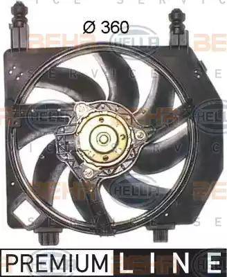 HELLA 8EW 351 043-581 - Ventola, Raffreddamento motore www.autoricambi360.it