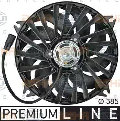 HELLA 8EW 351 043-611 - Ventola, Raffreddamento motore www.autoricambi360.it