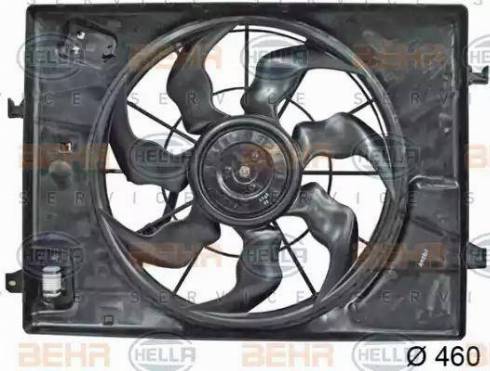 HELLA 8EW 351 043-051 - Ventola, Raffreddamento motore www.autoricambi360.it