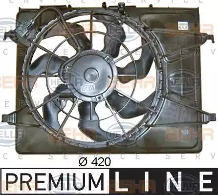 HELLA 8EW 351 043-351 - Ventola, Raffreddamento motore www.autoricambi360.it
