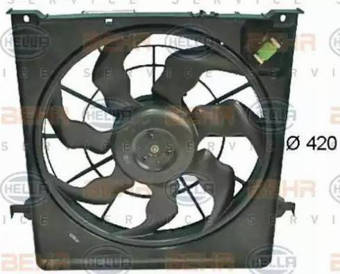 HELLA 8EW 351 043-371 - Ventola, Raffreddamento motore www.autoricambi360.it