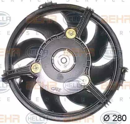 HELLA 8EW 351 043-781 - Ventola, Raffreddamento motore www.autoricambi360.it