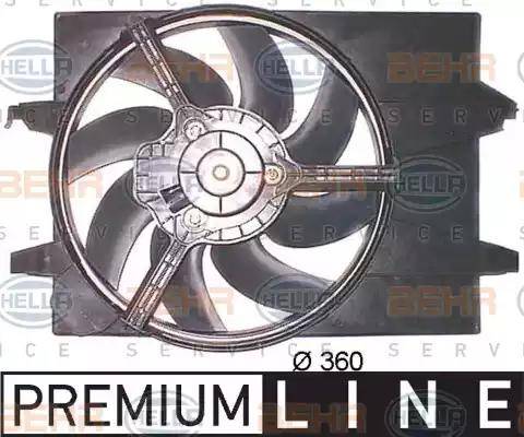 HELLA 8EW 351 043-771 - Ventola, Raffreddamento motore www.autoricambi360.it
