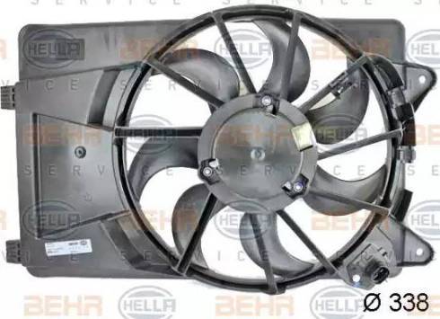 HELLA 8EW 351 042-561 - Ventola, Raffreddamento motore www.autoricambi360.it