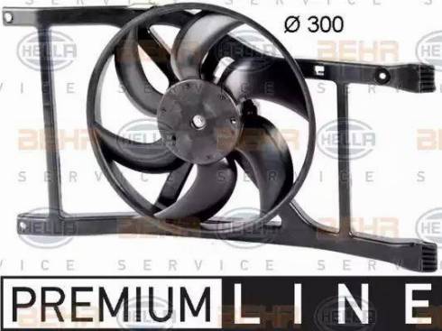 HELLA 8EW 351 042-581 - Ventola, Raffreddamento motore www.autoricambi360.it