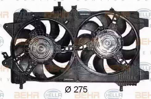 HELLA 8EW 351 042-601 - Ventola, Raffreddamento motore www.autoricambi360.it