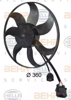 HELLA 8EW 351 039-171 - Ventola, Raffreddamento motore www.autoricambi360.it
