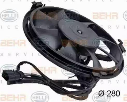 HELLA 8EW 351 039-771 - Ventola, Raffreddamento motore www.autoricambi360.it