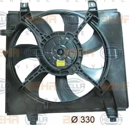 HELLA 8EW 351 034-461 - Ventola, Raffreddamento motore www.autoricambi360.it