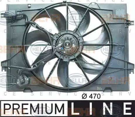 HELLA 8EW 351 034-511 - Ventola, Raffreddamento motore www.autoricambi360.it