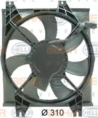 HELLA 8EW 351 034-531 - Ventola, Condensatore climatizzatore www.autoricambi360.it