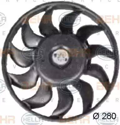 HELLA 8EW 351 034-791 - Ventola, Raffreddamento motore www.autoricambi360.it