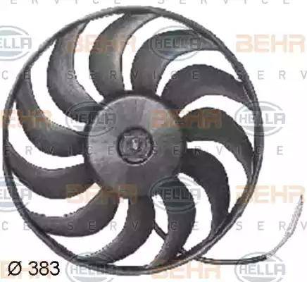 HELLA 8EW 351 034-781 - Ventola, Raffreddamento motore www.autoricambi360.it
