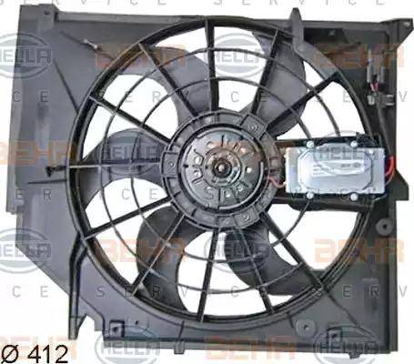 HELLA 8EW 351 038-391 - Ventola, Raffreddamento motore www.autoricambi360.it