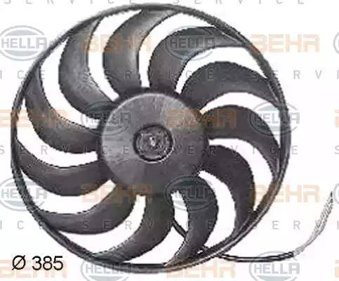 HELLA 8EW 351 038-361 - Ventola, Raffreddamento motore www.autoricambi360.it