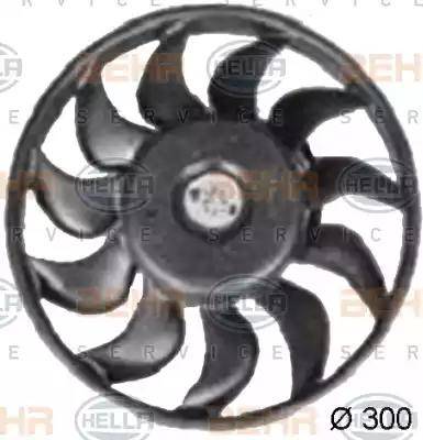 HELLA 8EW 351 038-371 - Ventola, Raffreddamento motore www.autoricambi360.it