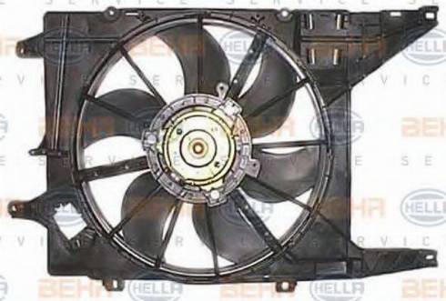 HELLA 8EW 351 032-221 - Ventola, Raffreddamento motore www.autoricambi360.it