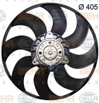 HELLA 8EW 351 150-464 - Ventola, Raffreddamento motore www.autoricambi360.it