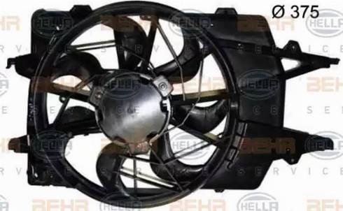 HELLA 8EW 351 150-384 - Ventola, Raffreddamento motore www.autoricambi360.it
