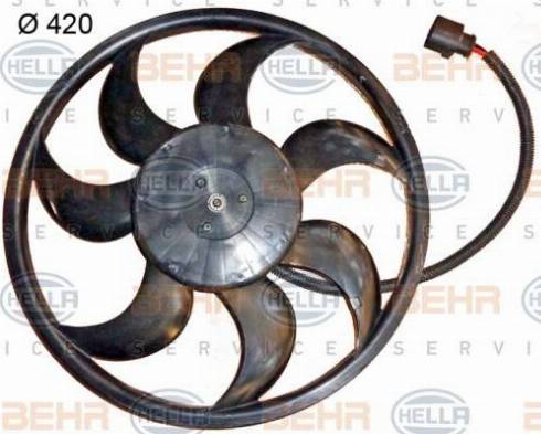 HELLA 8EW 351 150-334 - Ventola, Raffreddamento motore www.autoricambi360.it