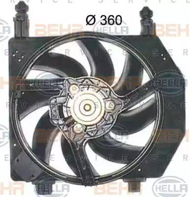 HELLA 8EW 351 150-264 - Ventola, Raffreddamento motore www.autoricambi360.it