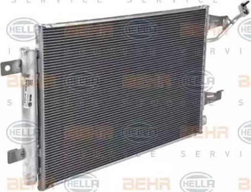 HELLA 8FC 351 304-761 - Condensatore, Climatizzatore www.autoricambi360.it