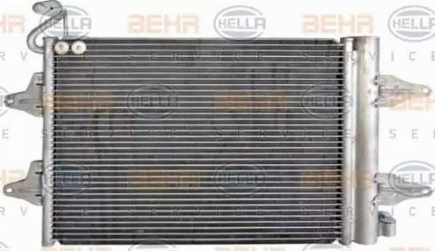 HELLA 8FC 351 301-534 - Condensatore, Climatizzatore www.autoricambi360.it