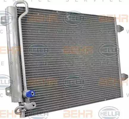 HELLA 8FC 351 317-544 - Condensatore, Climatizzatore www.autoricambi360.it