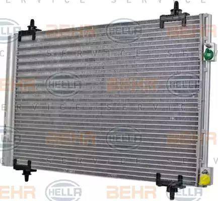 HELLA 8FC 351 317-561 - Condensatore, Climatizzatore www.autoricambi360.it