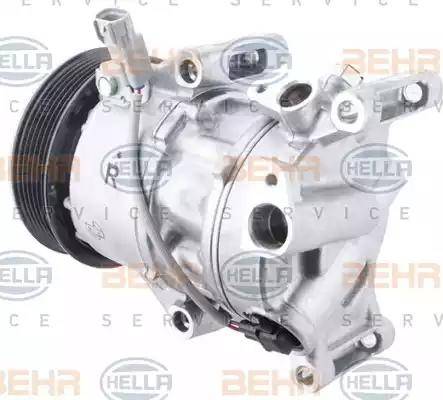 HELLA 8FK 351 005-261 - Compressore, Climatizzatore www.autoricambi360.it