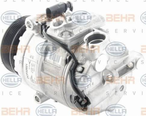 HELLA 8FK 351 006-401 - Compressore, Climatizzatore www.autoricambi360.it