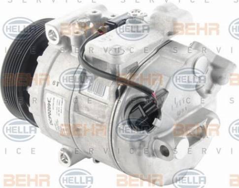 HELLA 8FK 351 006-421 - Compressore, Climatizzatore www.autoricambi360.it