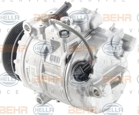 HELLA 8FK 351 006-391 - Compressore, Climatizzatore www.autoricambi360.it