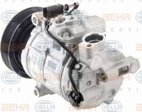 HELLA 8FK 351 008-261 - Compressore, Climatizzatore www.autoricambi360.it