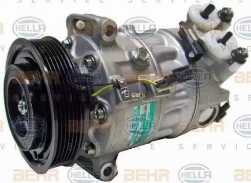 HELLA 8FK 351 003-381 - Compressore, Climatizzatore www.autoricambi360.it