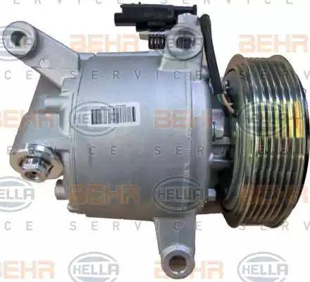 HELLA 8FK 351 003-321 - Compressore, Climatizzatore www.autoricambi360.it