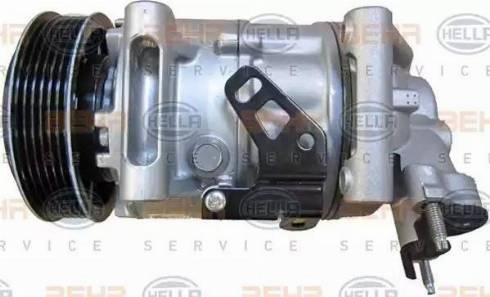 HELLA 8FK 351 003-281 - Compressore, Climatizzatore www.autoricambi360.it