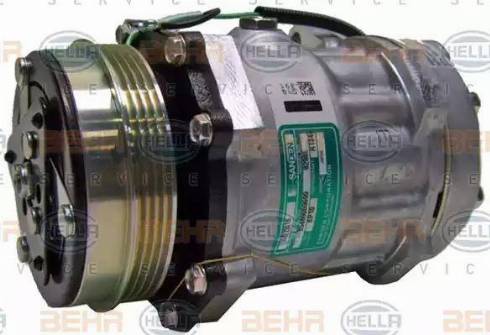 HELLA 8FK 351 002-491 - Compressore, Climatizzatore www.autoricambi360.it
