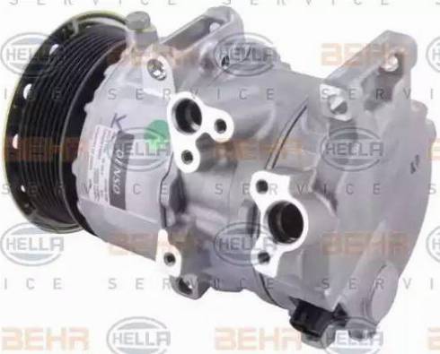 HELLA 8FK 351 002-411 - Compressore, Climatizzatore www.autoricambi360.it