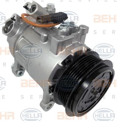 HELLA 8FK 351 002-861 - Compressore, Climatizzatore www.autoricambi360.it