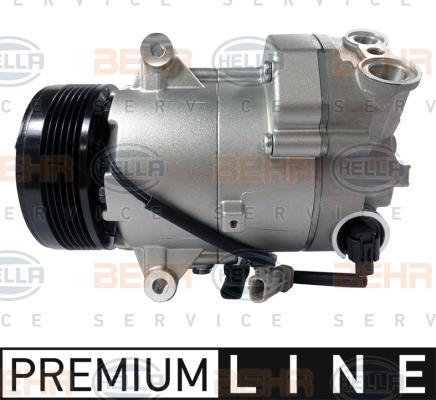 HELLA 8FK 351 002-761 - Compressore, Climatizzatore www.autoricambi360.it