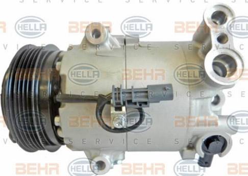HELLA 8FK 351 002-771 - Compressore, Climatizzatore www.autoricambi360.it