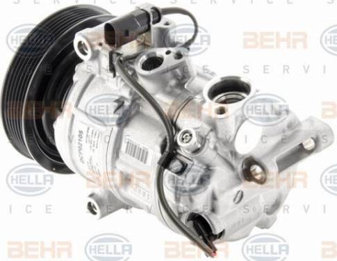 HELLA 8FK 351 007-131 - Compressore, Climatizzatore www.autoricambi360.it