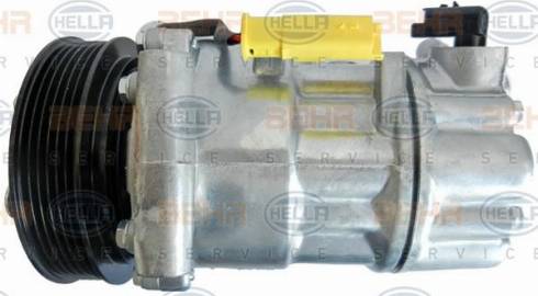HELLA 8FK 351 007-711 - Compressore, Climatizzatore www.autoricambi360.it