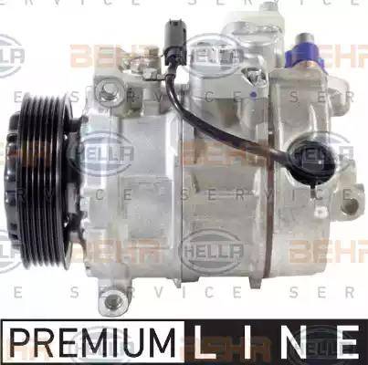 HELLA 8FK 351 105-031 - Compressore, Climatizzatore www.autoricambi360.it