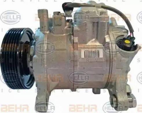 HELLA 8FK 351 105-721 - Compressore, Climatizzatore www.autoricambi360.it