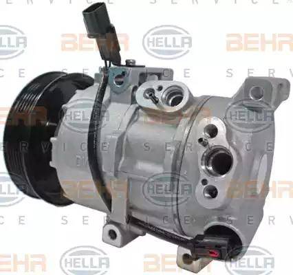 HELLA 8FK 351 106-301 - Compressore, Climatizzatore www.autoricambi360.it