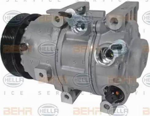 HELLA 8FK 351 106-321 - Compressore, Climatizzatore www.autoricambi360.it