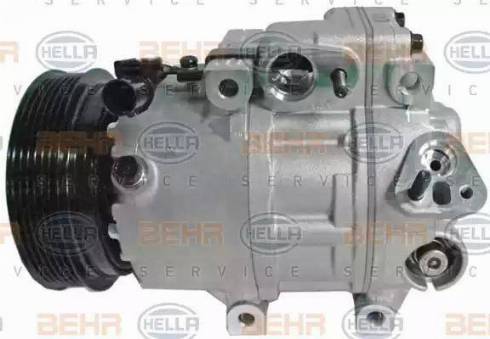 HELLA 8FK 351 106-231 - Compressore, Climatizzatore www.autoricambi360.it